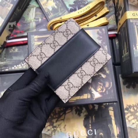 gucci eden supreme 406384|Gucci Long Wallet Eden Gg Supreme Logo Unisex .